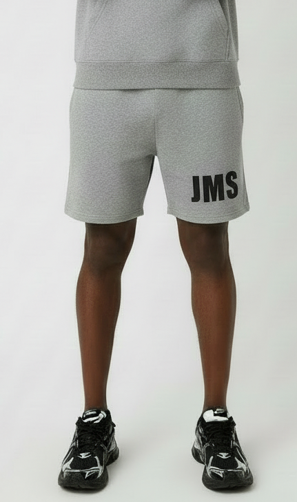 JMS Men's Grey And Black Lightweight Shorts