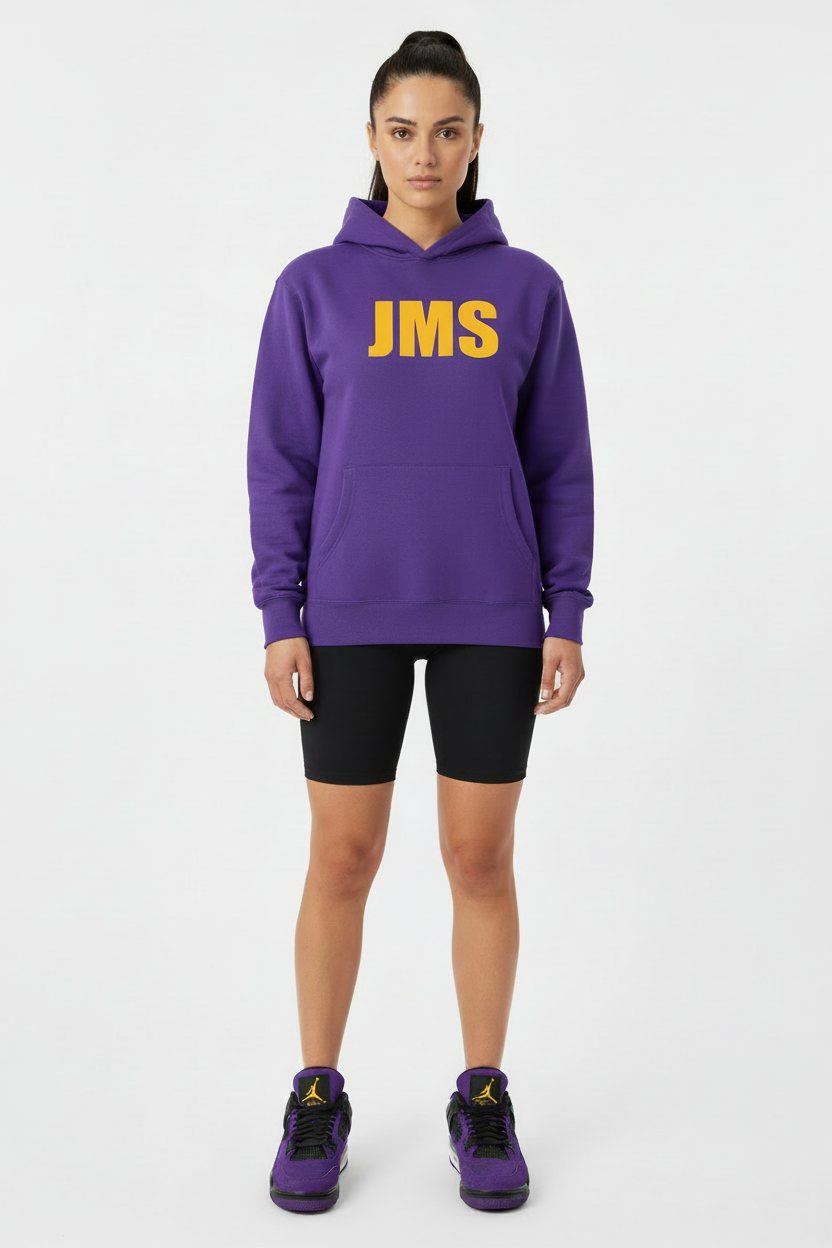 JMS Hoodie Drawstrings Tucked