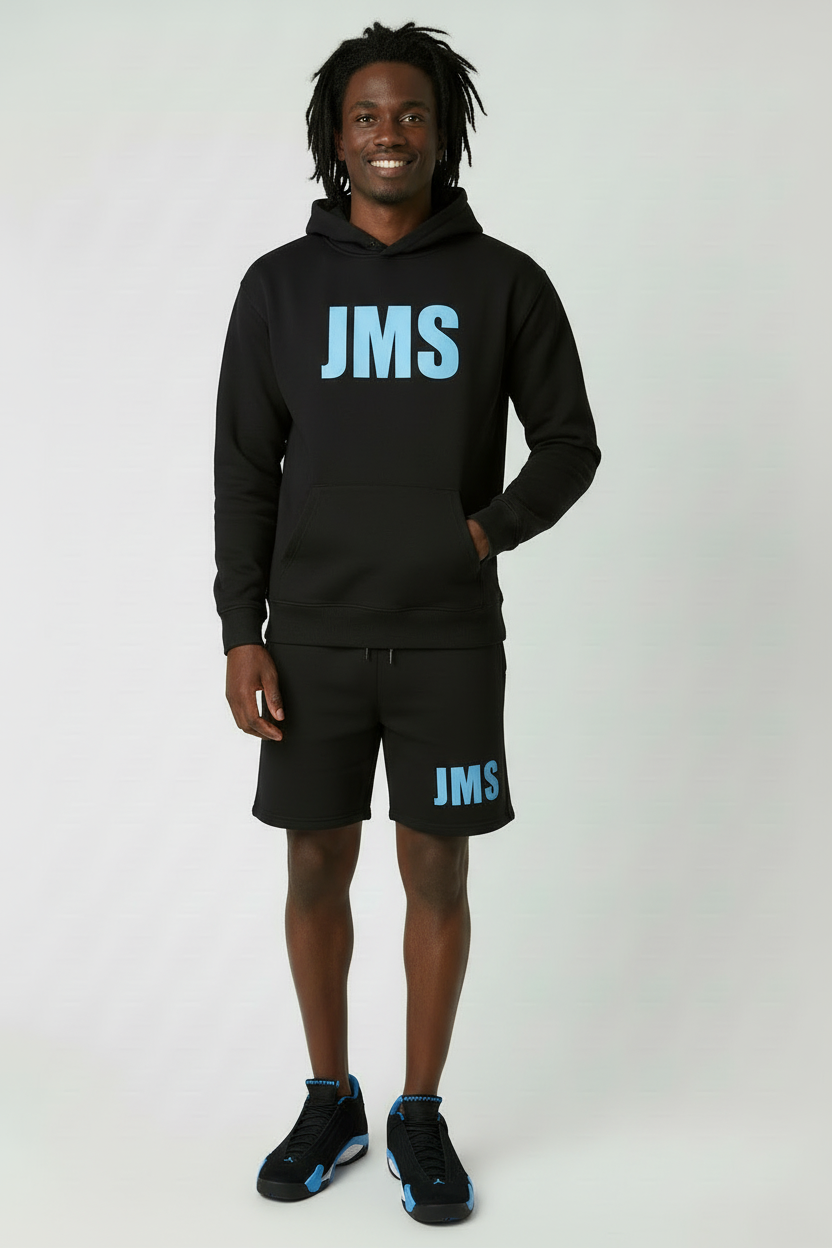Black JMS fit - front facing