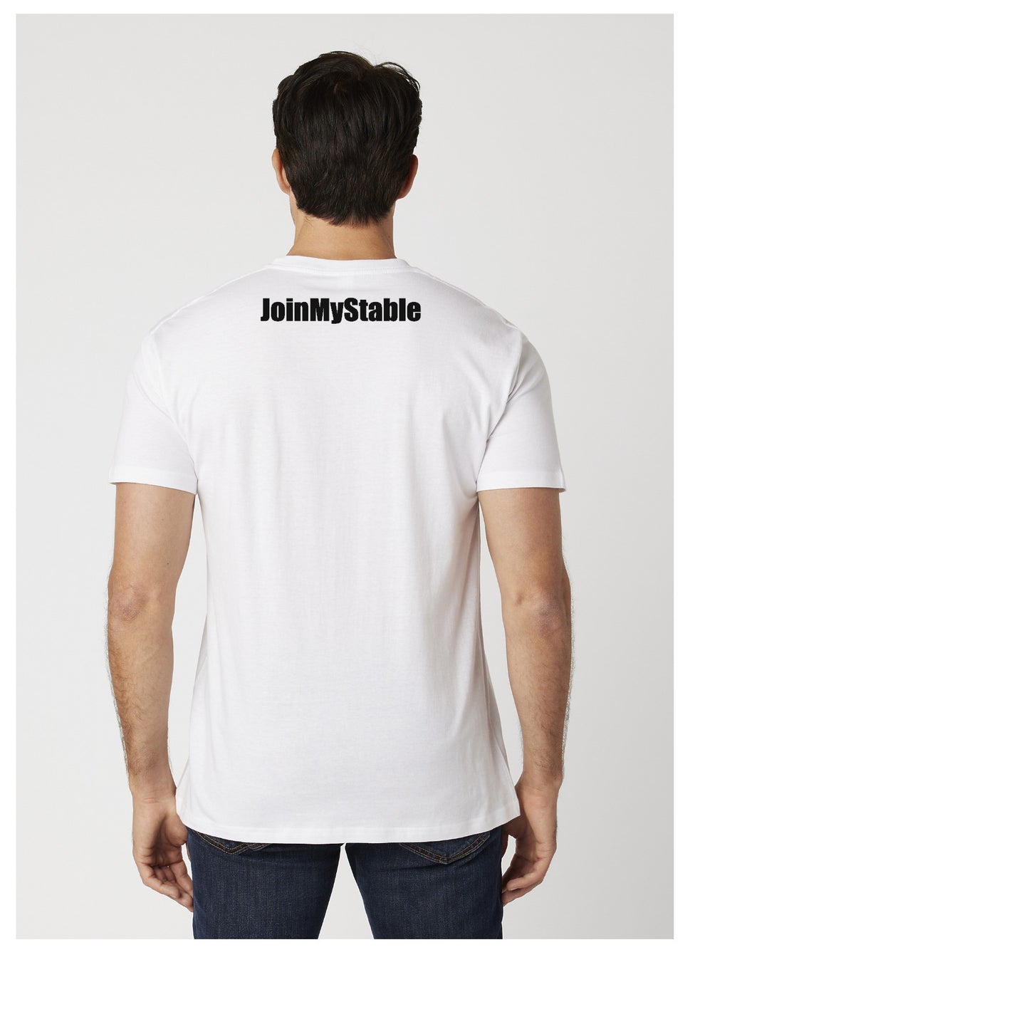 JMS Across The Chest JoinMyStable Pigtail Short Sleeve T-shirt