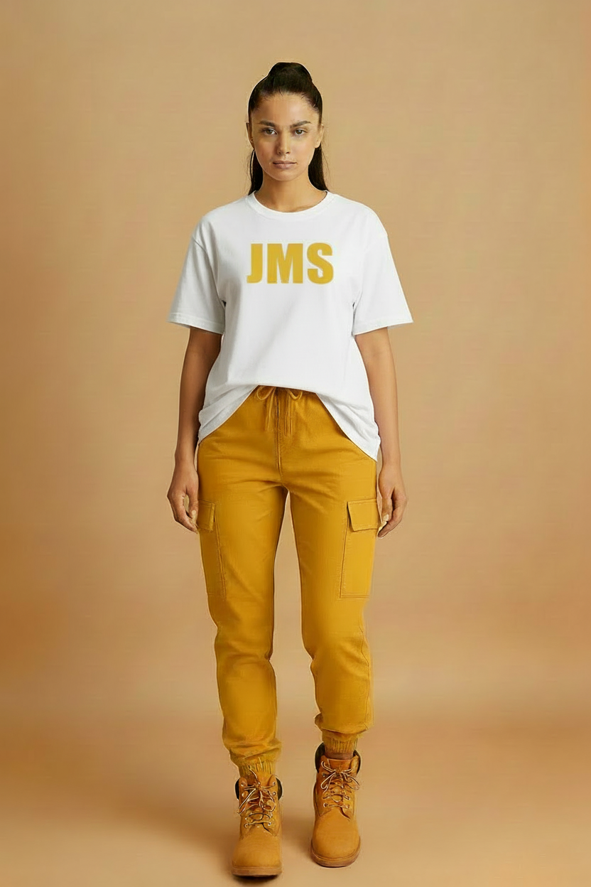 JMS White Tee Untucked
