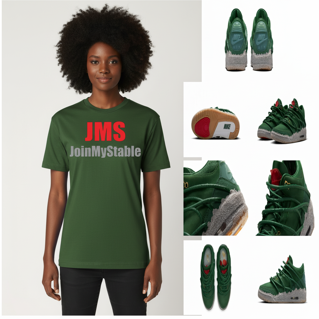 JMS JoinMyStable  Across The Chest Cement Rose Match
