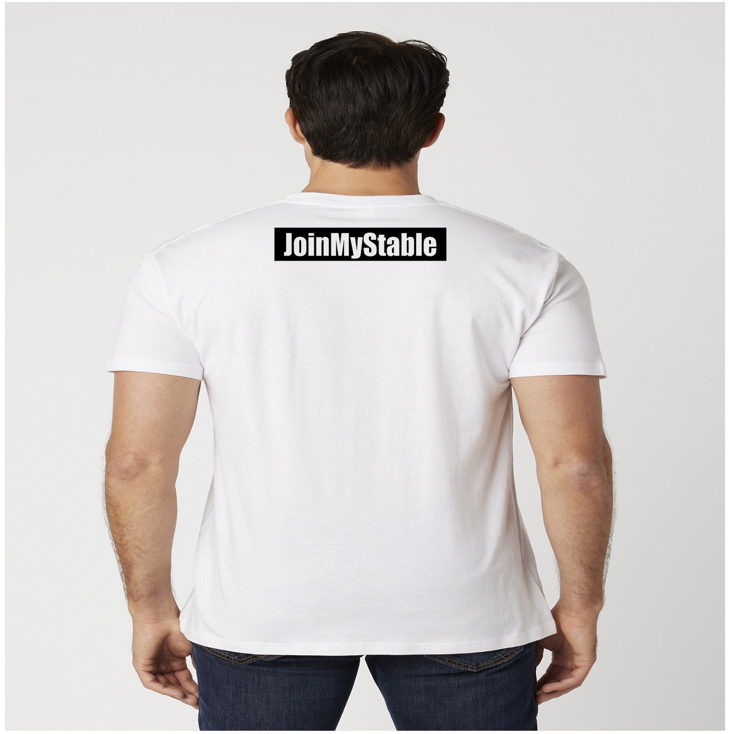 Men's JMS Hazardous Marijuana Stamp T-shirt In White Green And Black Travis Scott Jordan Jumpman Match