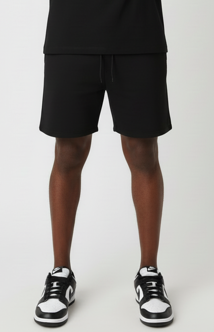 Men's Black Lightweight Shorts