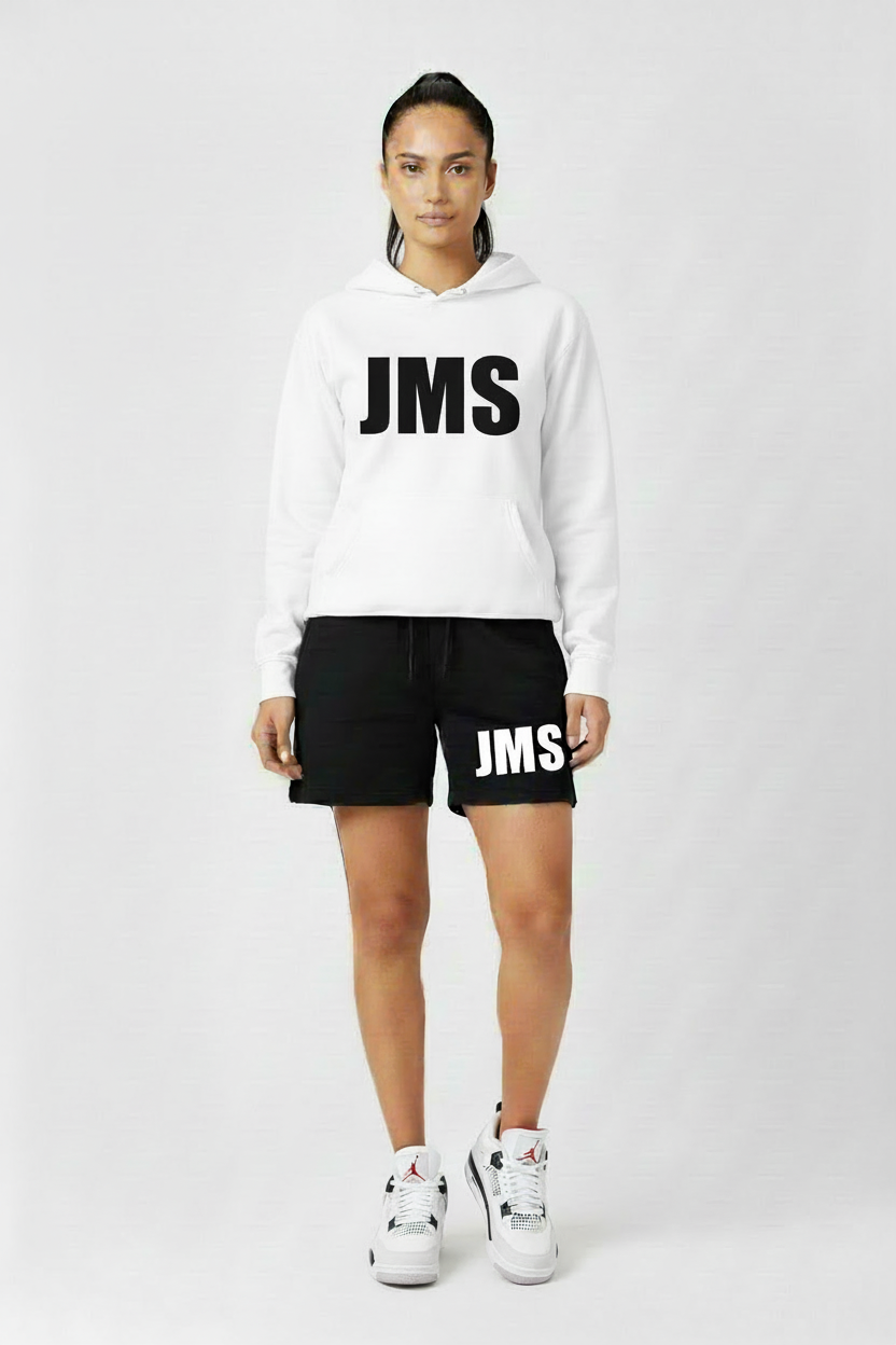 White Tucked Drawstrings